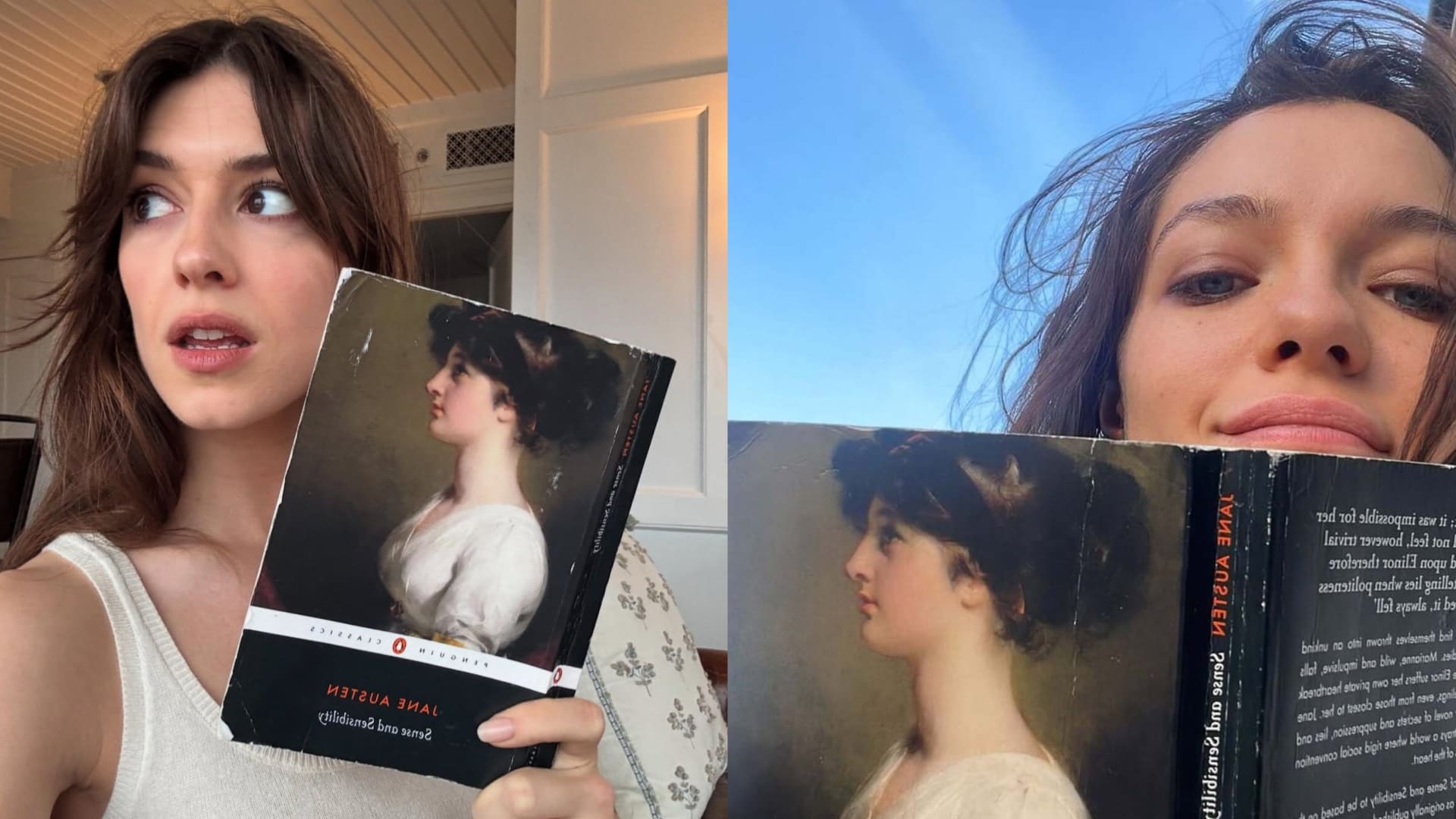 Обложка: Дейзи Эдгар-Джонс и ​Эсме Крид-Майлс. Источник: Working Title, Focus Ent.