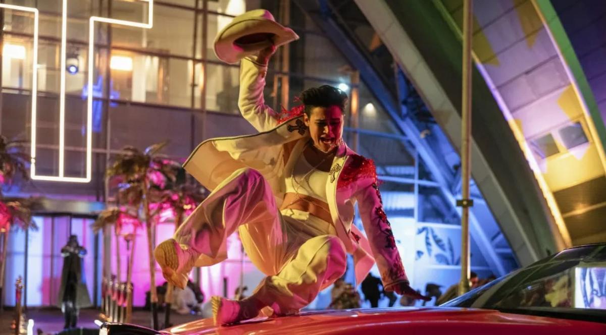 Обложка: кадр из фильма «Бегущий человек» Эдгара Райта. Источник: Paramount Pictures