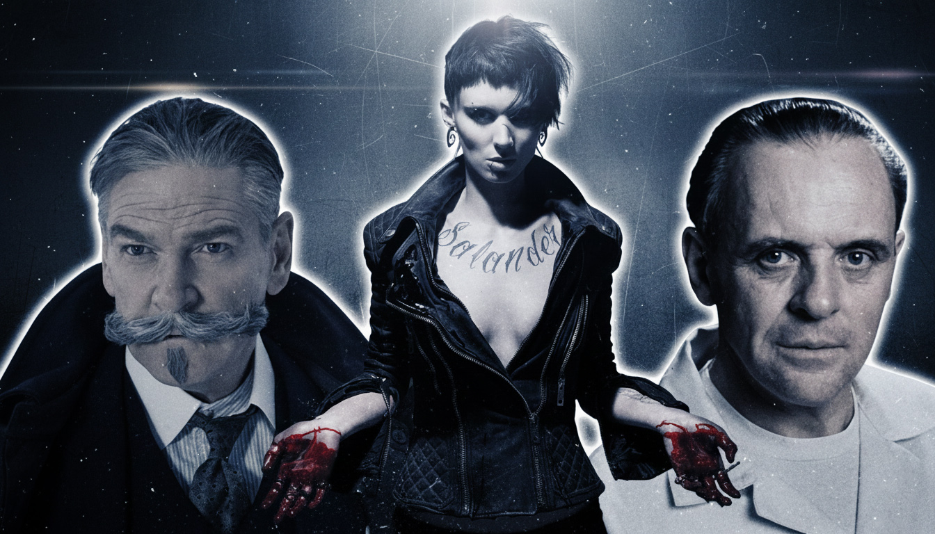 Эркюль Пуаро, Лисбет Саландер и Ганнибал Лектер / 20th Century Fox, Columbia Pictures