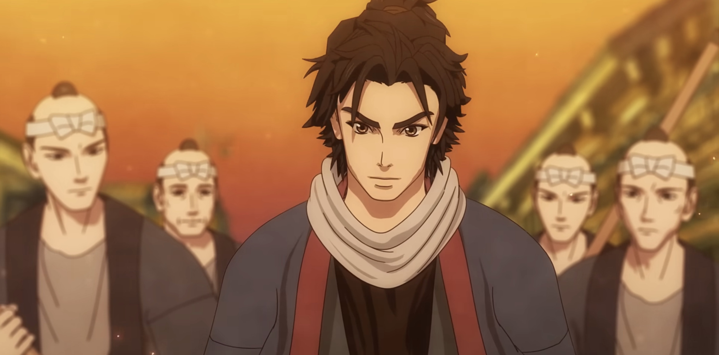 Вышел трейлер исторического аниме Hikuidori: Ushūboro Tobigumi — премьера 11 января