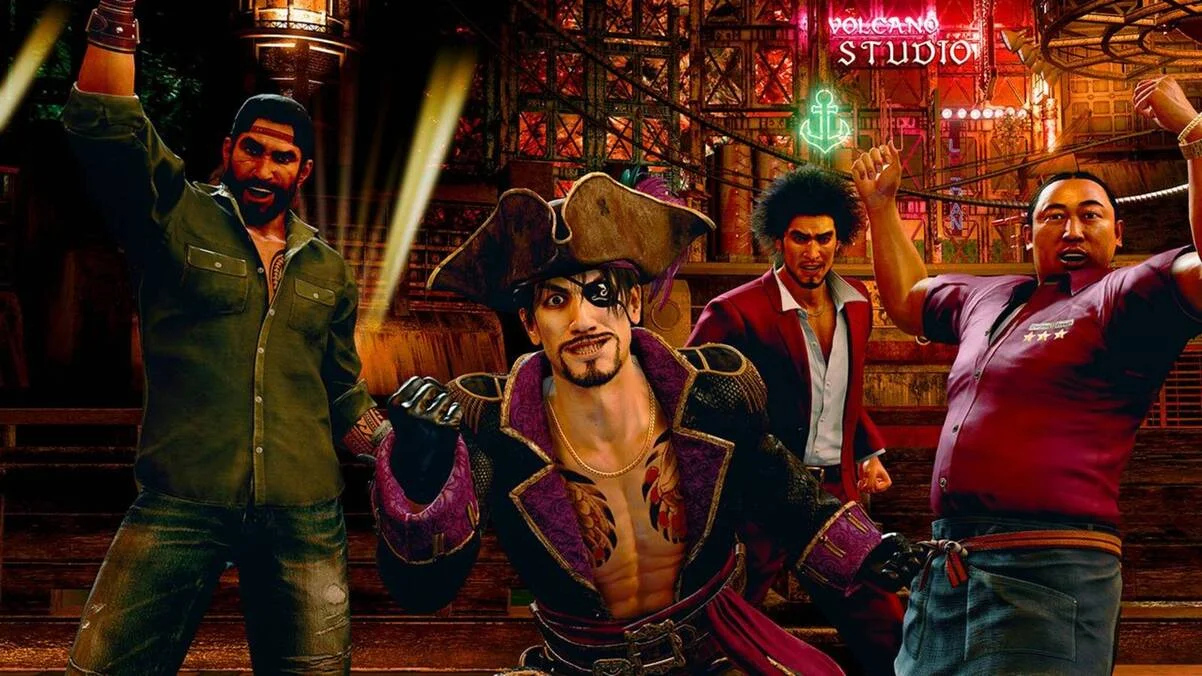 Обложка: скриншот игры Like a Dragon: Pirate Yakuza in Hawaii