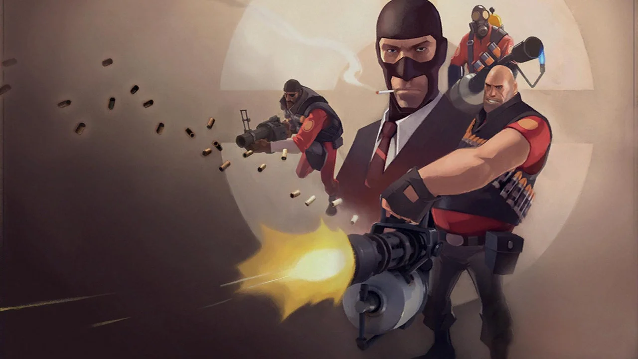 Обложка: постер игры Team Fortress 2