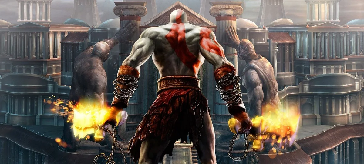 Обложка: God of War 2