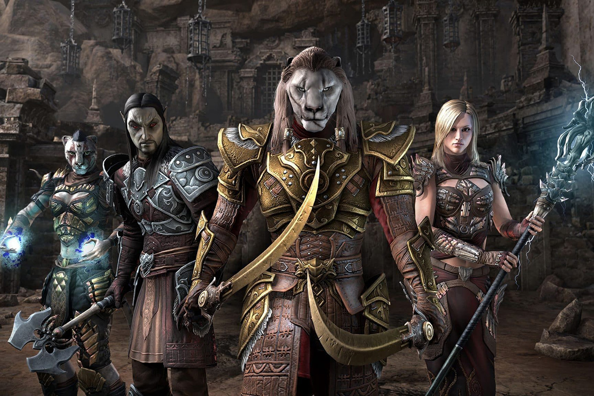 Обложка: The Elder Scrolls Online