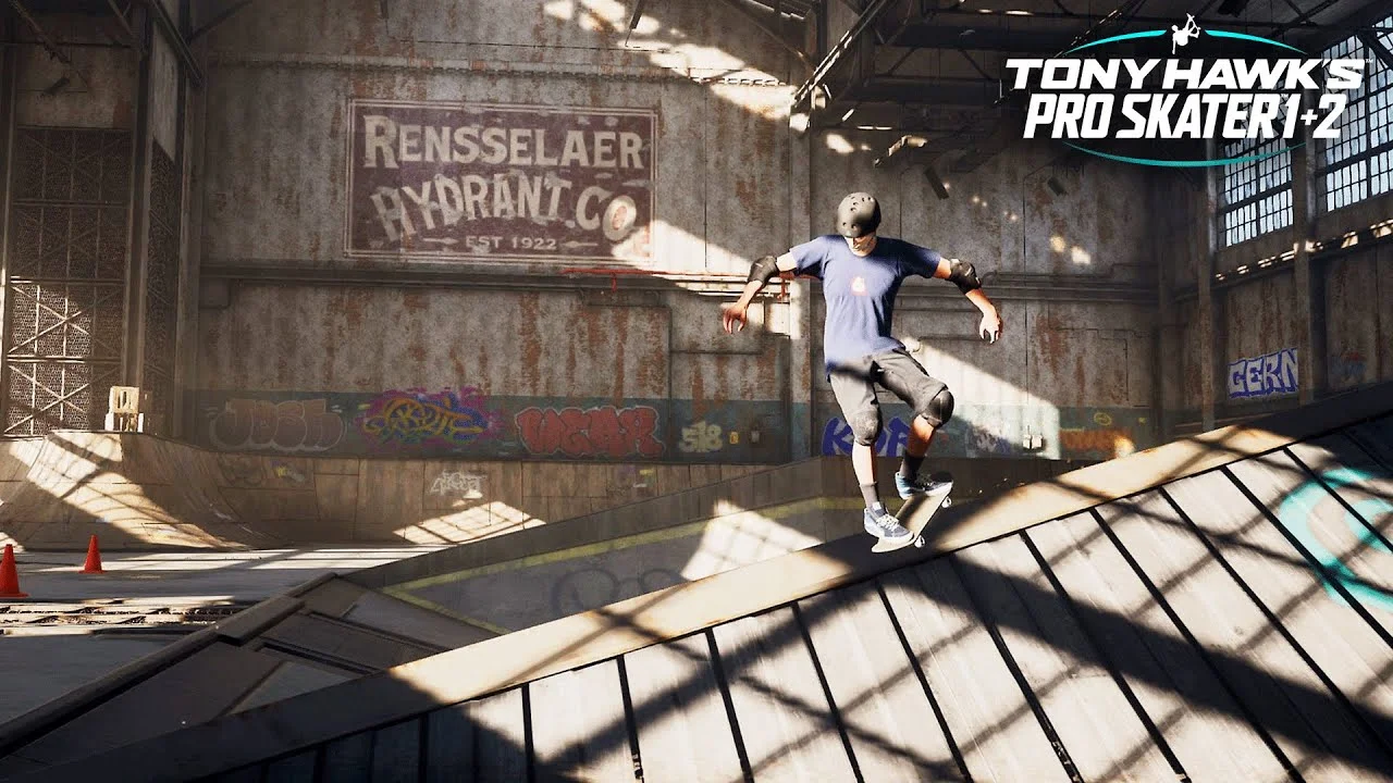 Обложка: скриншот игры  Tony Hawkʼs Pro Skater 1+2