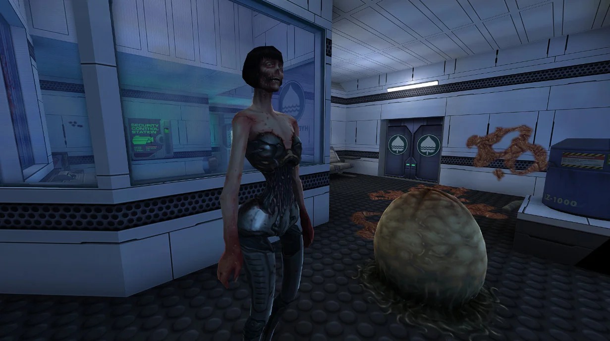 Обложка: скриншот ремастера System Shock 2