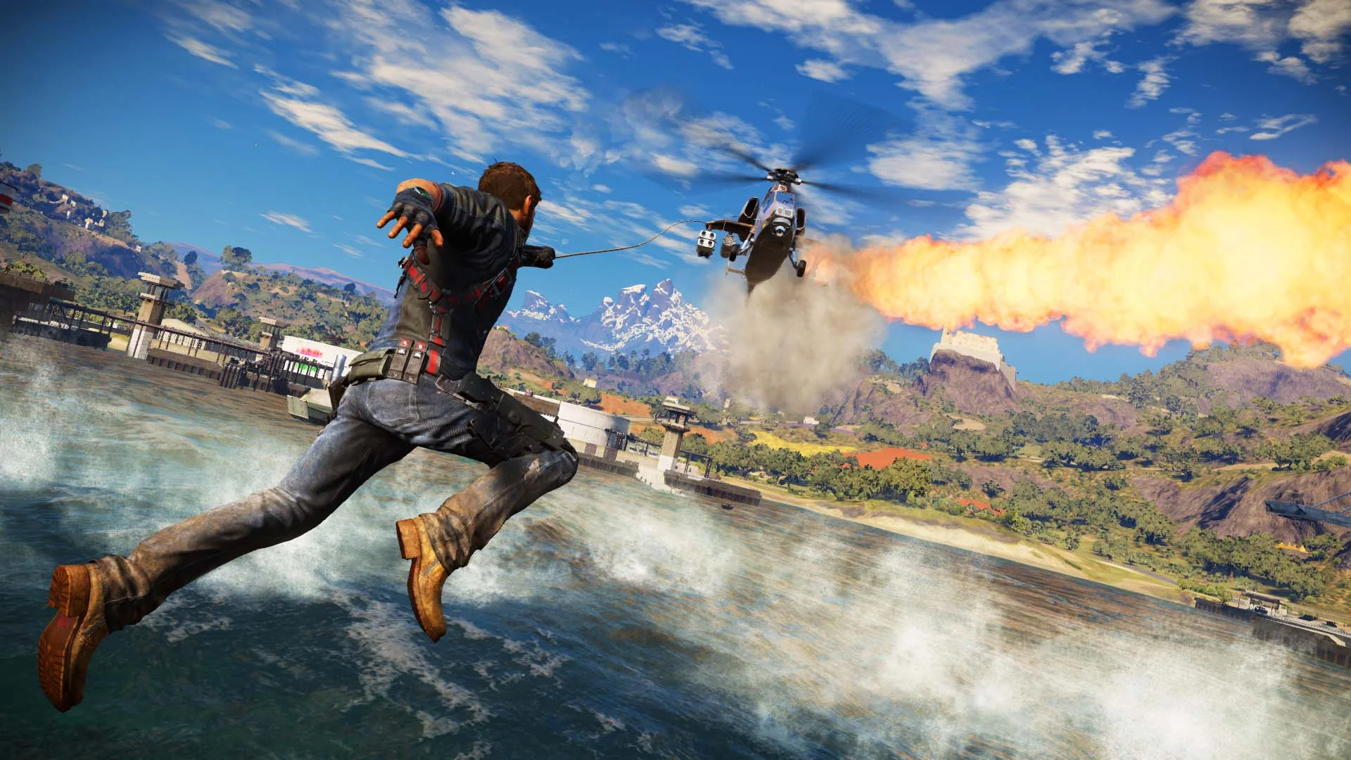 Обложка: скриншот Just Cause 3