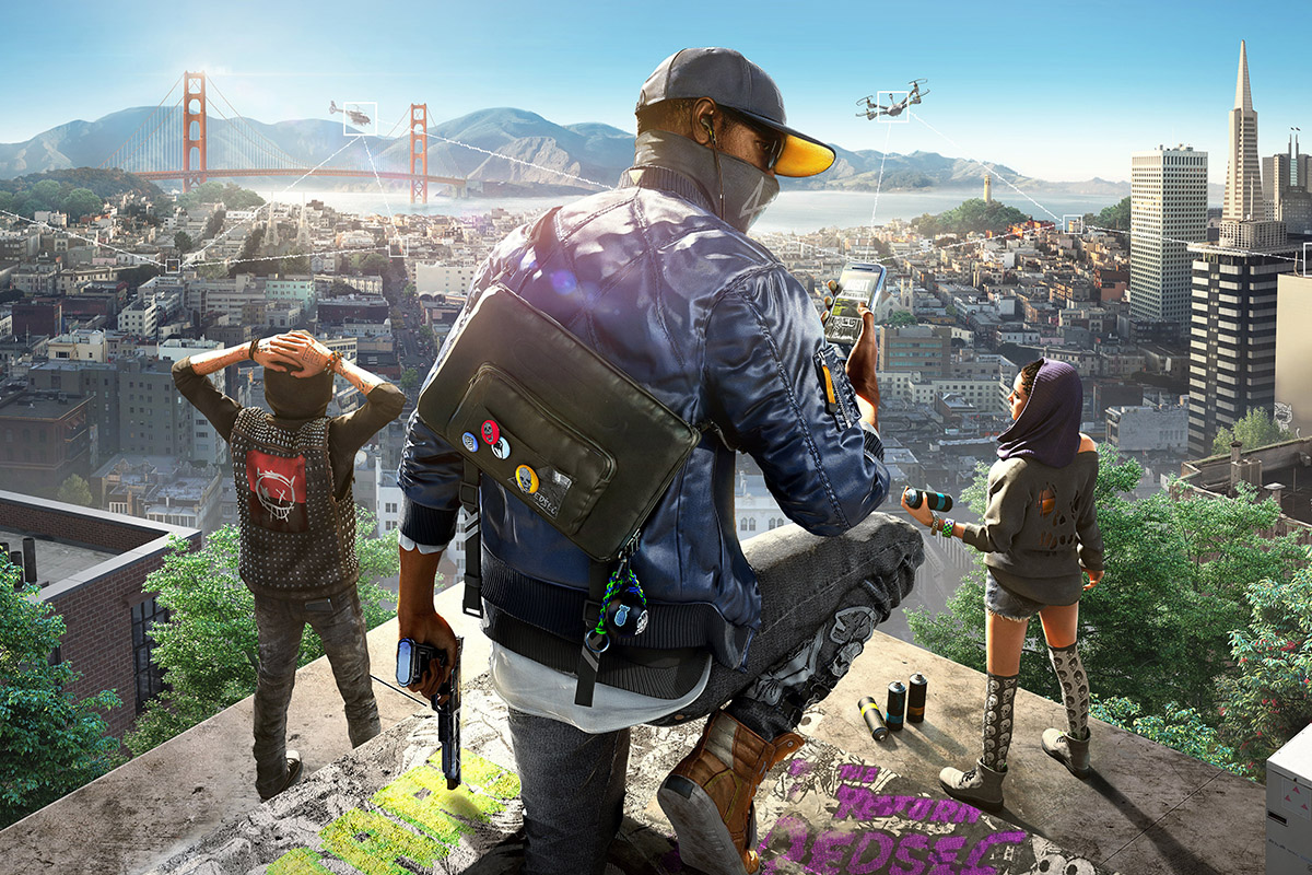 Обложка: Watch Dogs 2