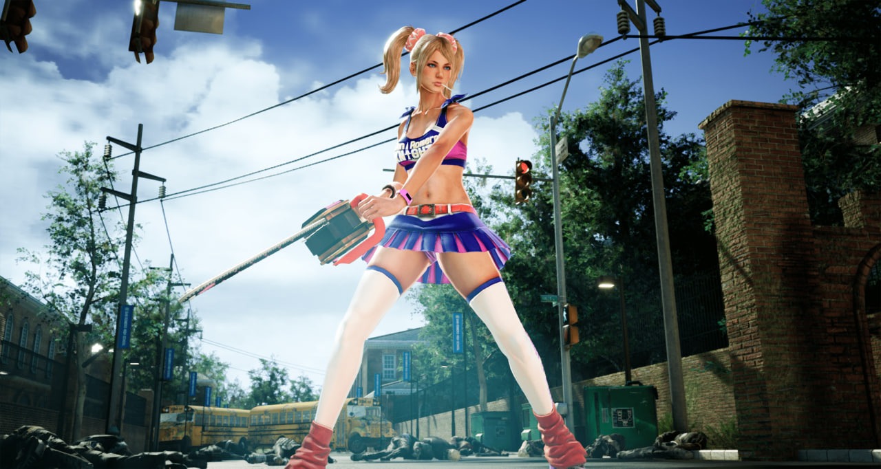 Обложка: скриншот игры Lollipop Chainsaw﻿ RePOP