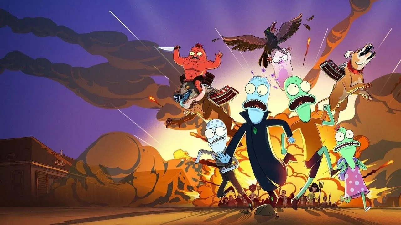 Обложка: постер мультсериала «Обратная сторона Земли»