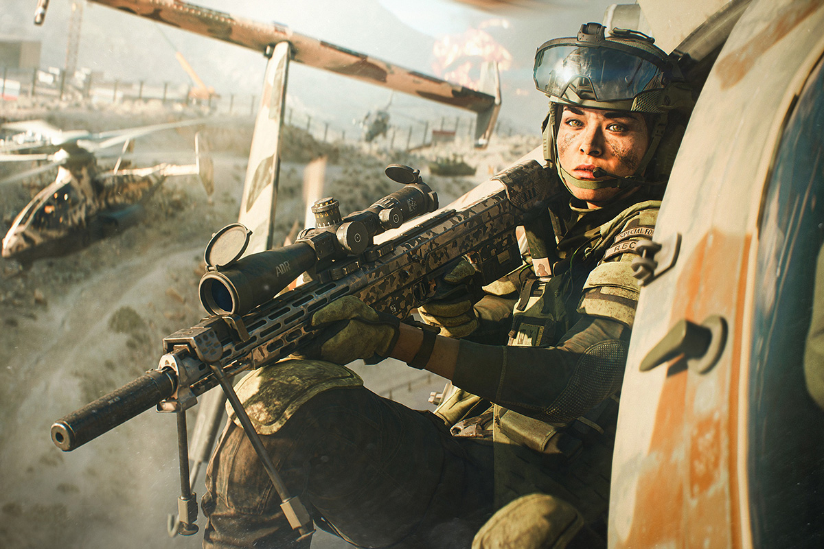 В сеть утекли свежие кадры с плейтеста следующей Battlefield и название новой карты