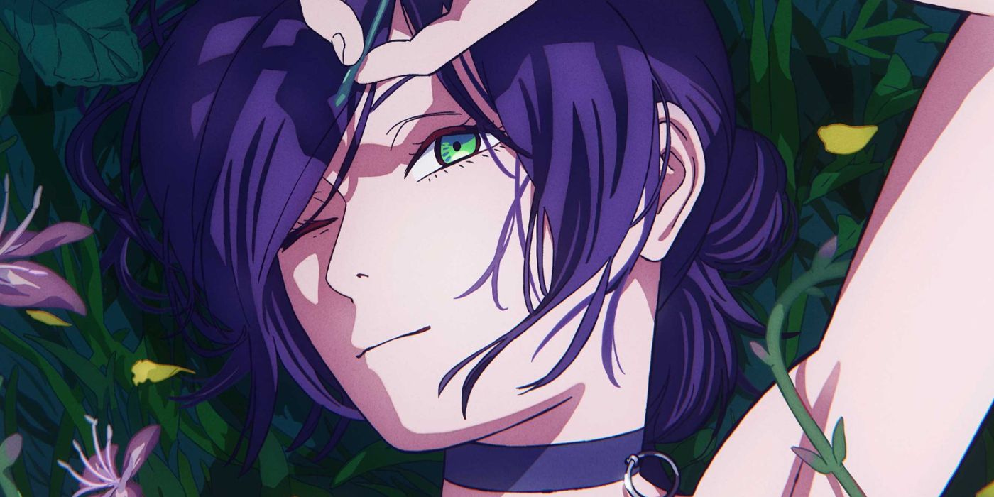 Обложка: постер аниме-фильма «Человек-бензопила: Арка Резе»