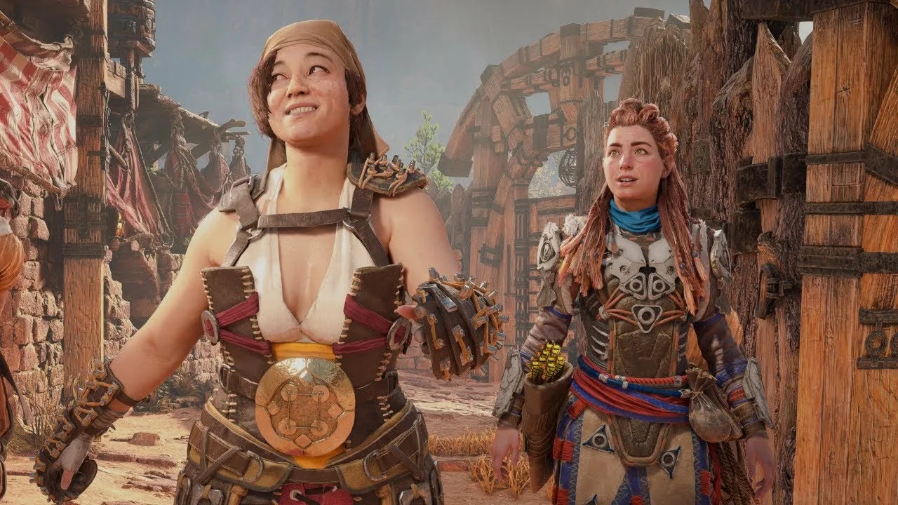 Обложка: скриншот игры Horizon: Forbidden West﻿