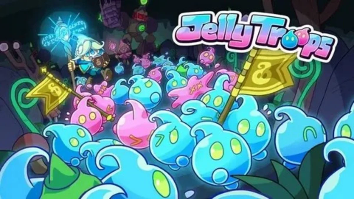 Обложка: постер игры Jelly Troops