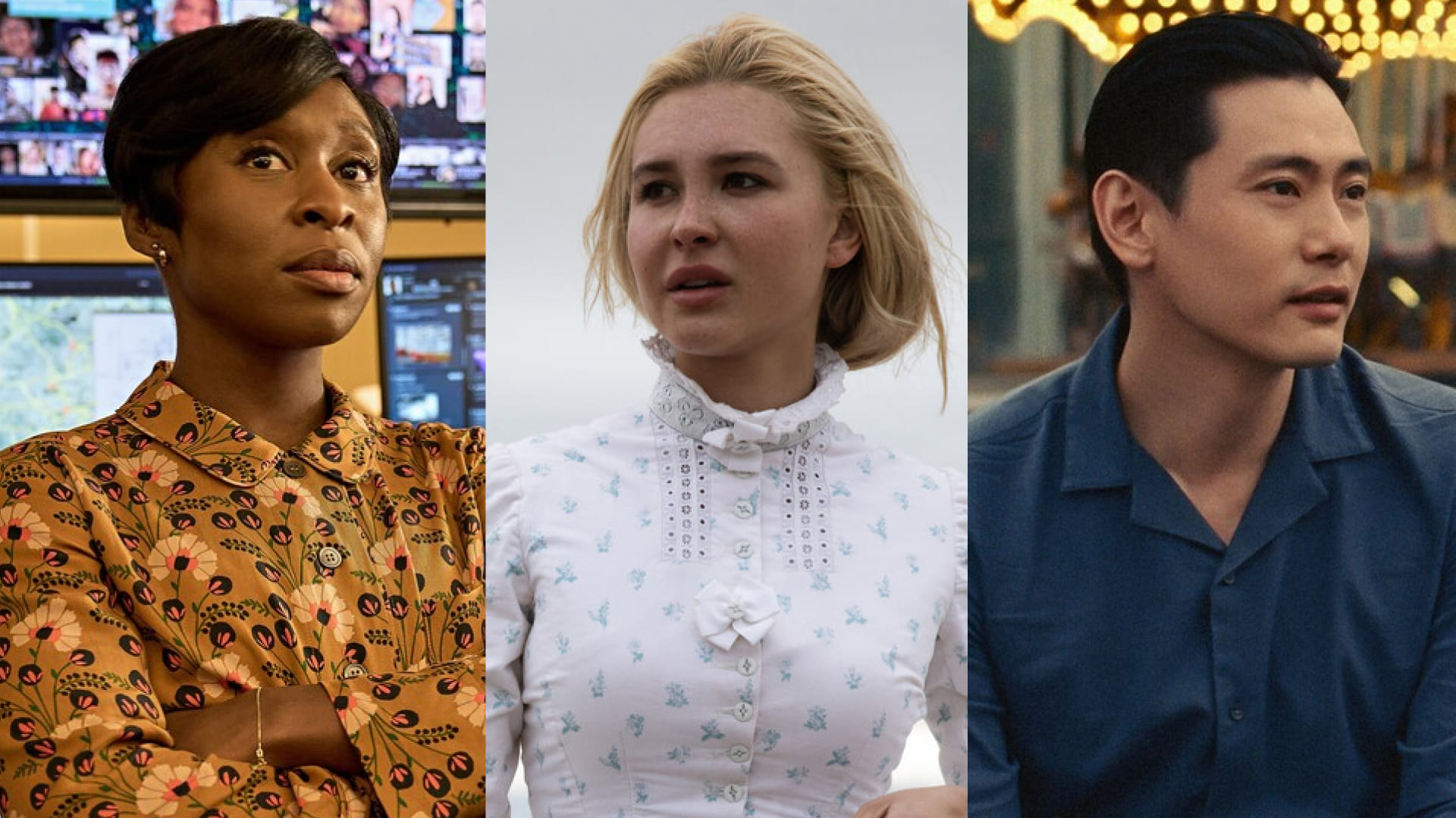 Обложка: кадры из «Лютер: Падшее солнце», «1883» «Прошлые жизни»,