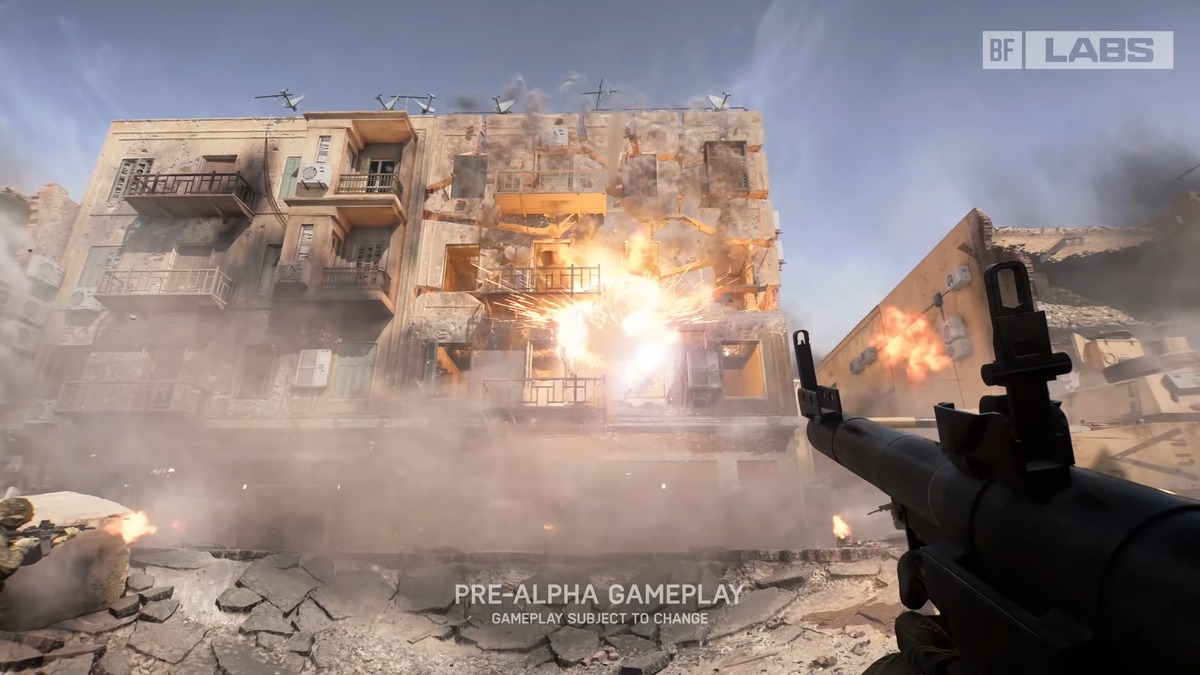 В сеть утекло много геймплея с плейтеста грядущей Battlefield