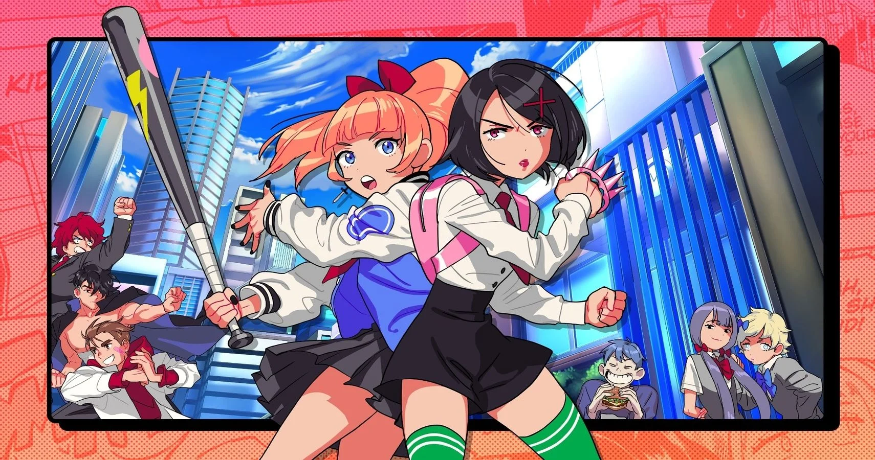 Обложка: арт из River City Girls