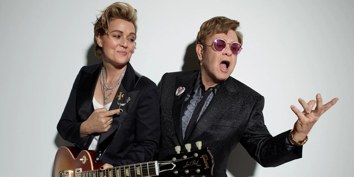 Обложка: Элтон Джон и Брэнди Карлайл