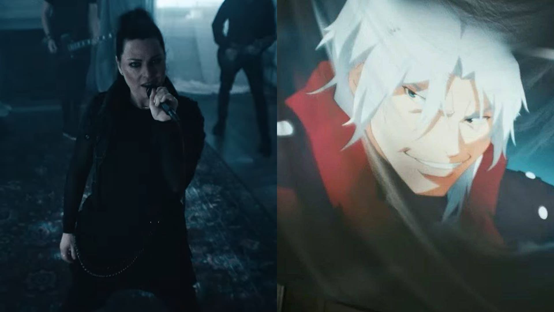 В новом клипе Evanescence промелькнули кадры из второго сезона Devil May Cry