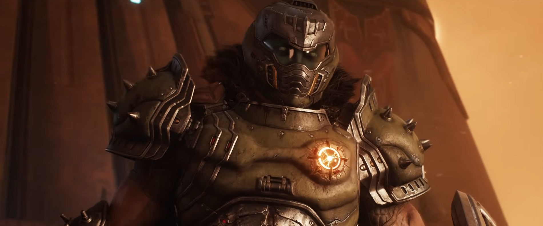 Обложка: скриншот игры DOOM: The Dark Ages