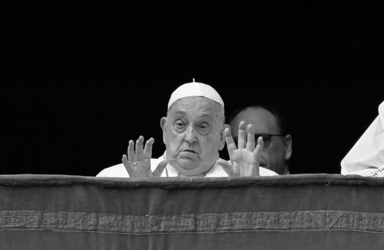 Обложка: папа Франциск