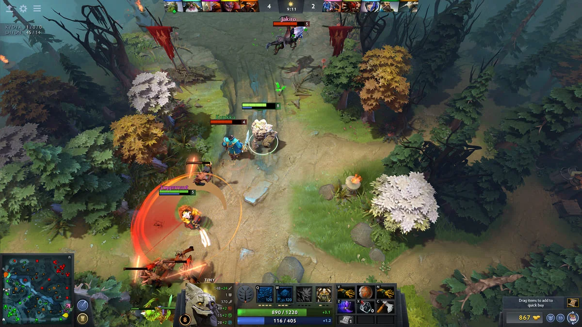 Обложка: Dota 2