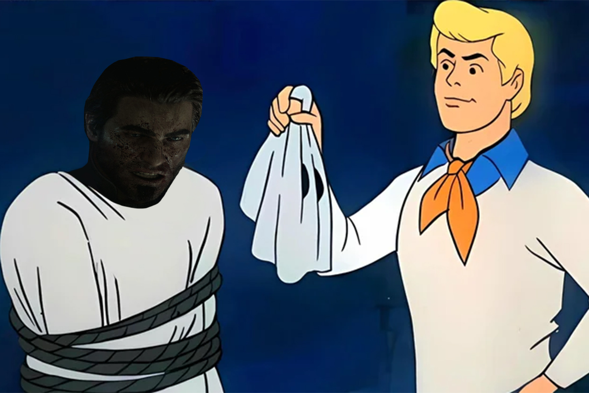 Обложка: мем из "Скуби-Ду!" и изображение из Gears of War: E-Day