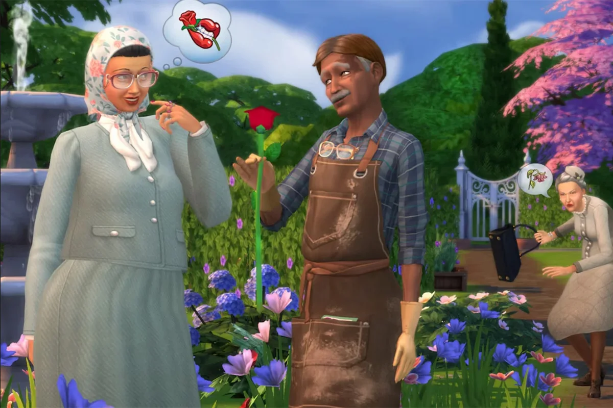 Обложка: The Sims 4