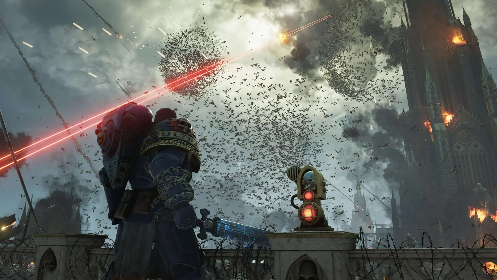 Обложка: скриншот из Warhammer 40K: Space Marine 2
