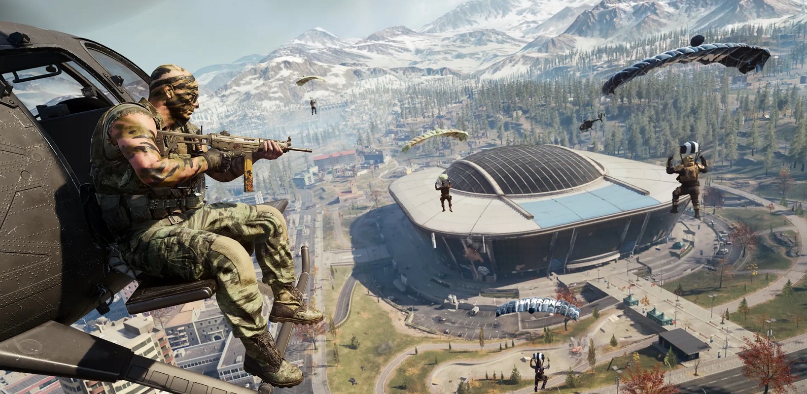 Обложка: скриншот игры Call of Duty: Warzone