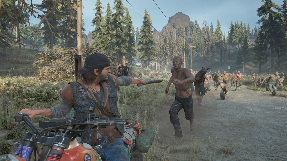 Обложка: скриншот игры Days Gone