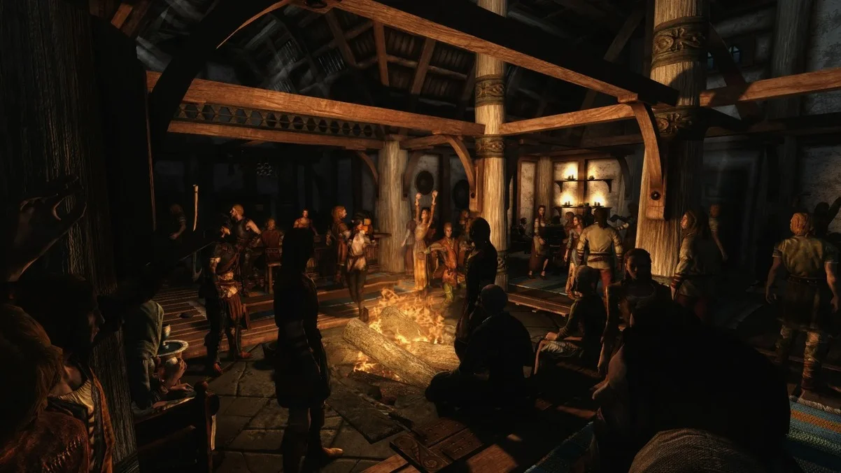 Обложка: скриншот игры The Elder Scrolls 5: Skyrim