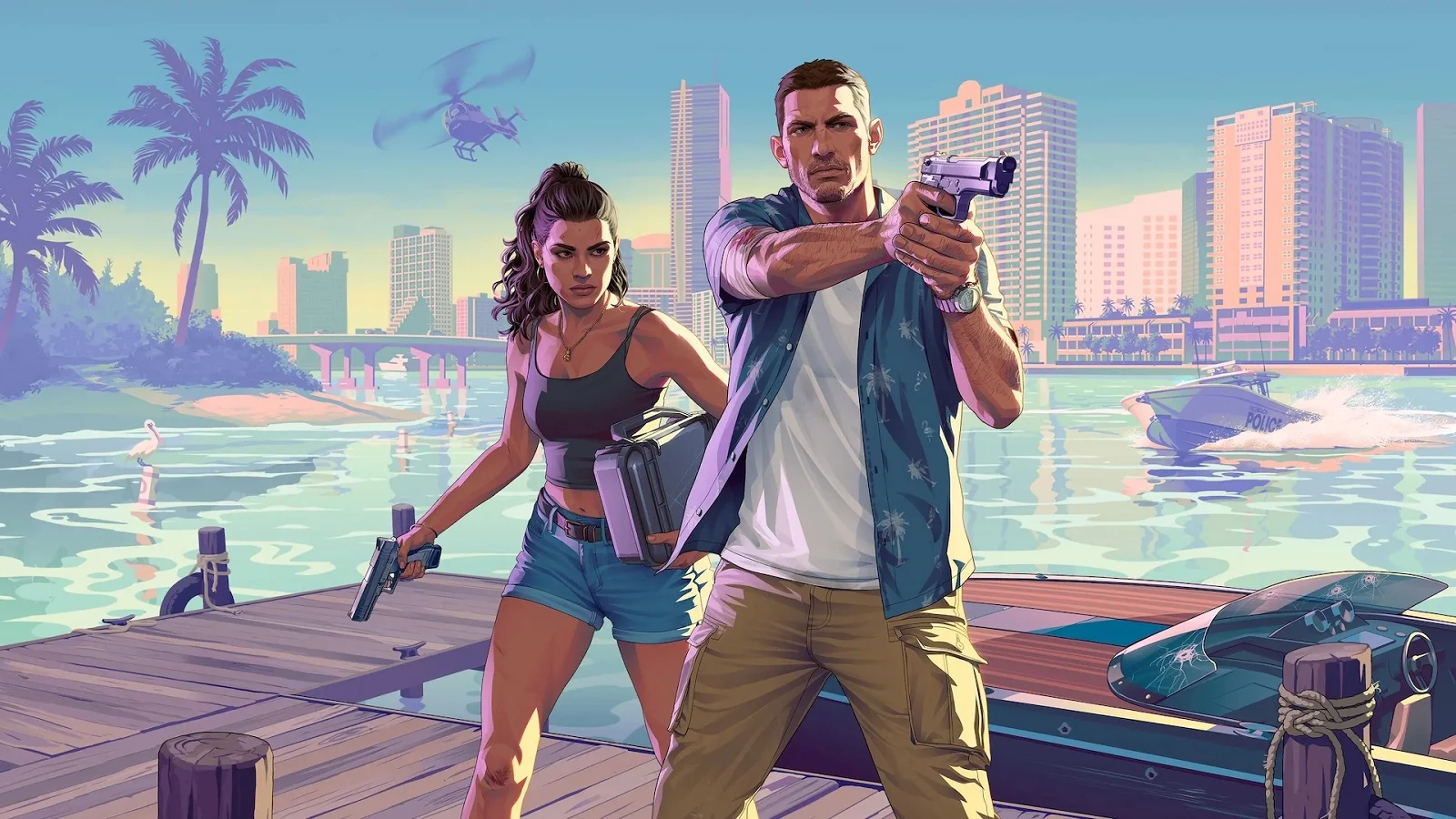 Обложка: арт из Grand Theft Auto 6