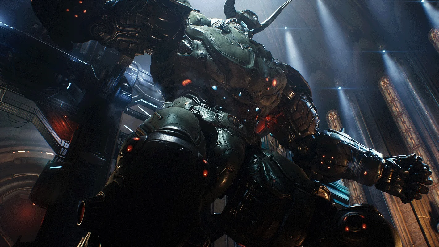 Обложка: игра DOOM: The Dark Ages