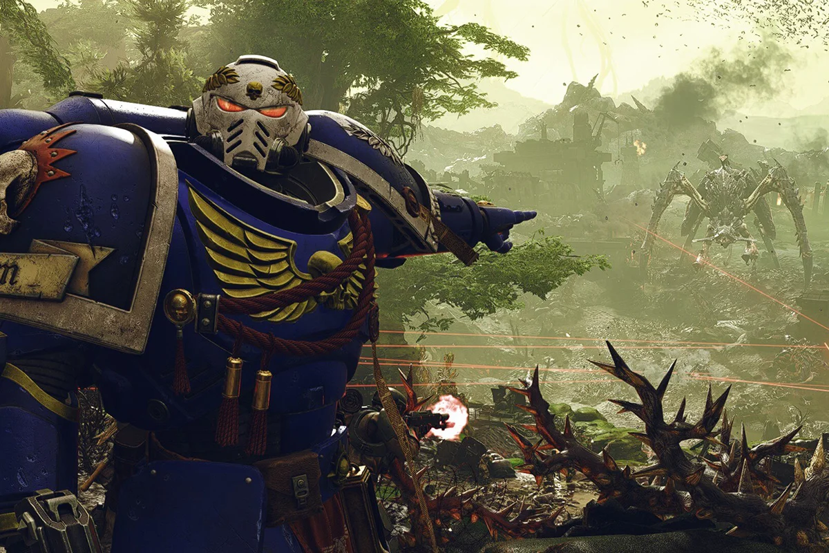 Обложка: Warhammer 40000 - Space Marine 2