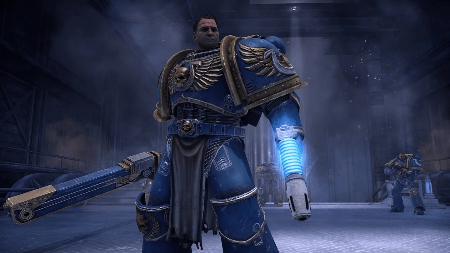 Обложка: скриншот из Warmammer 40000: Space Marine - Master Crafted Edition