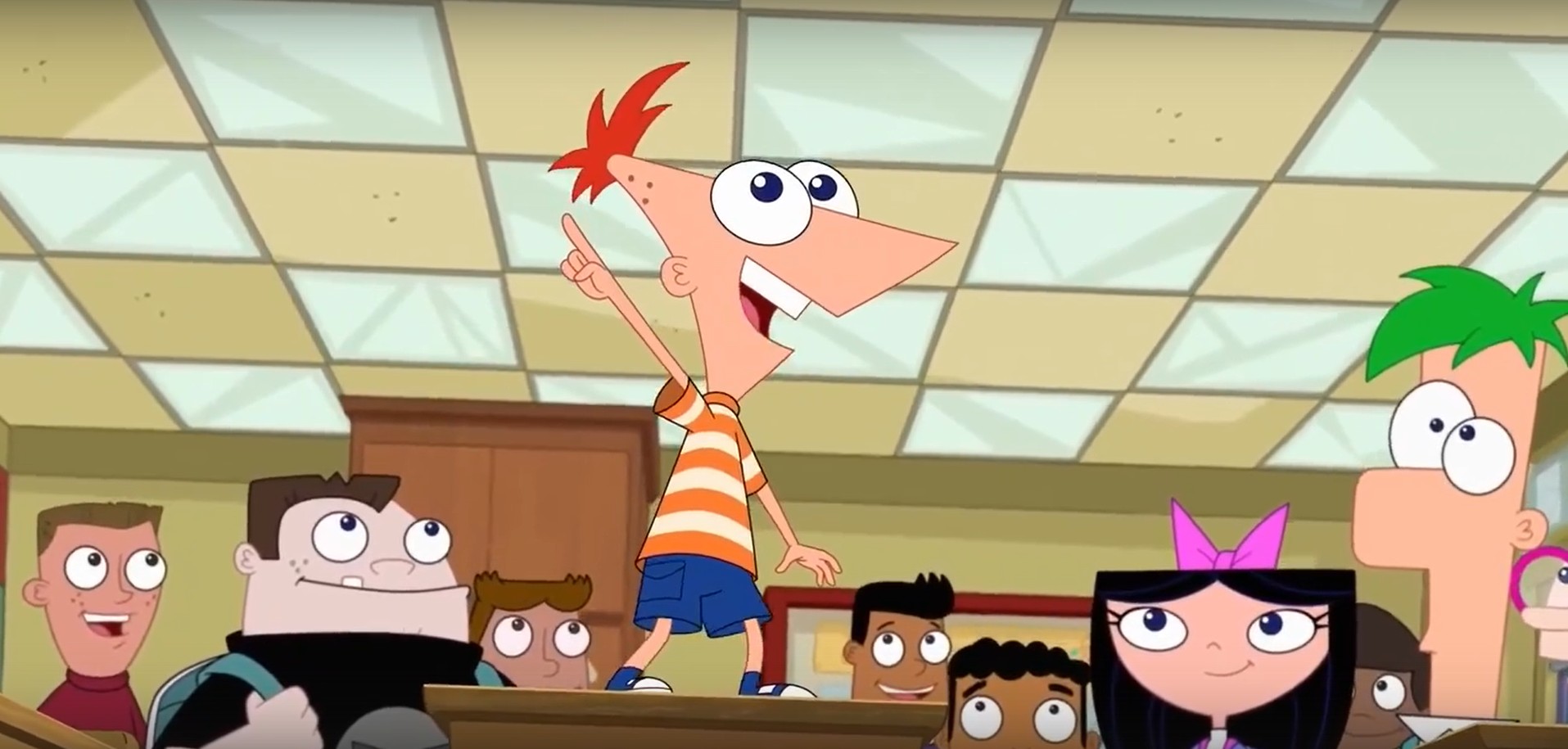 Обложка: "Финес и Ферб"