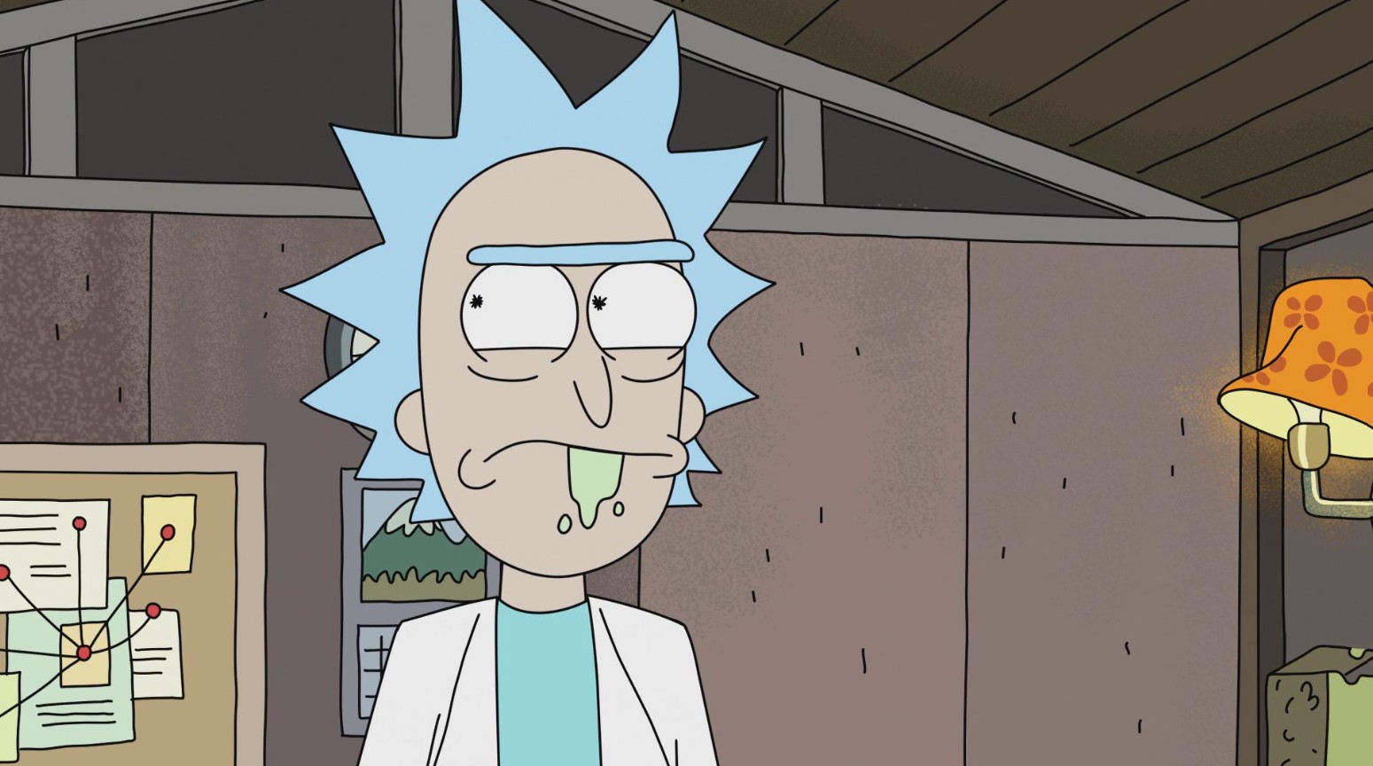 Обложка: "Рик и Морти"