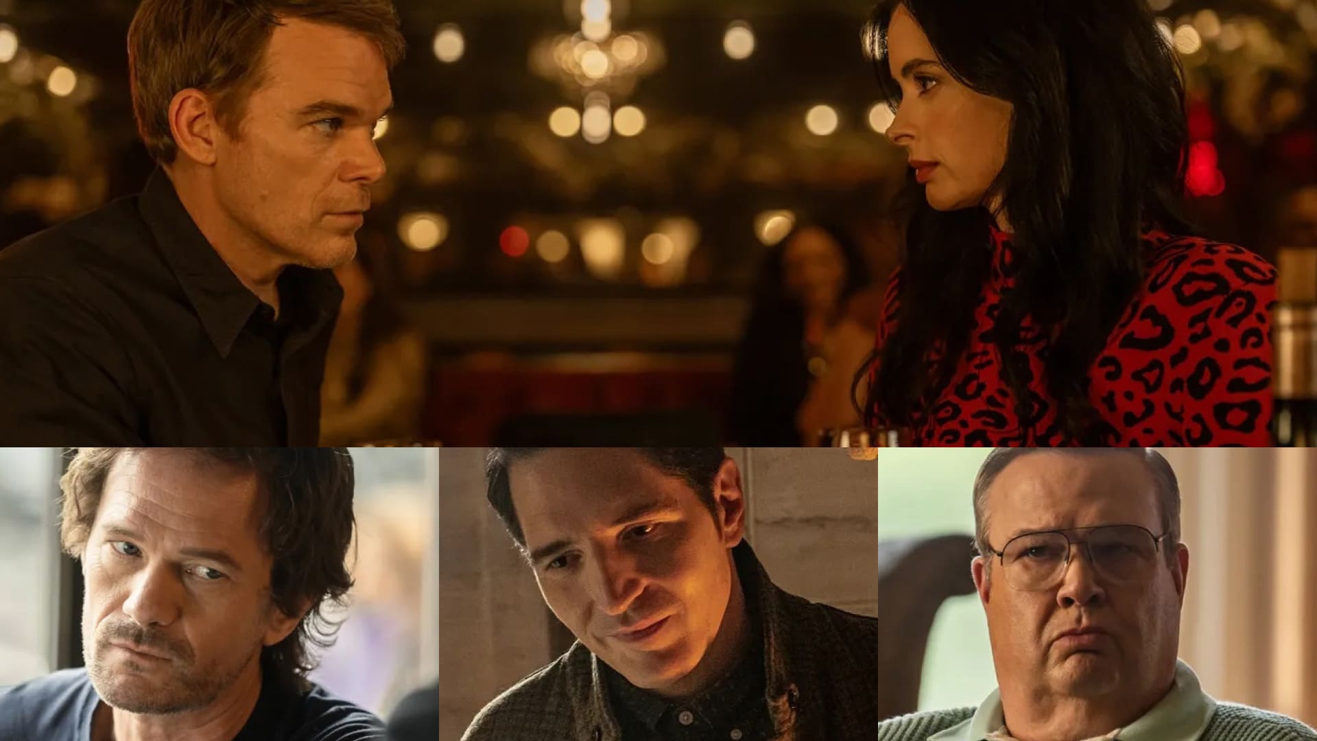 Обложка: кадры из сериала  «Декстер: Воскрешение»