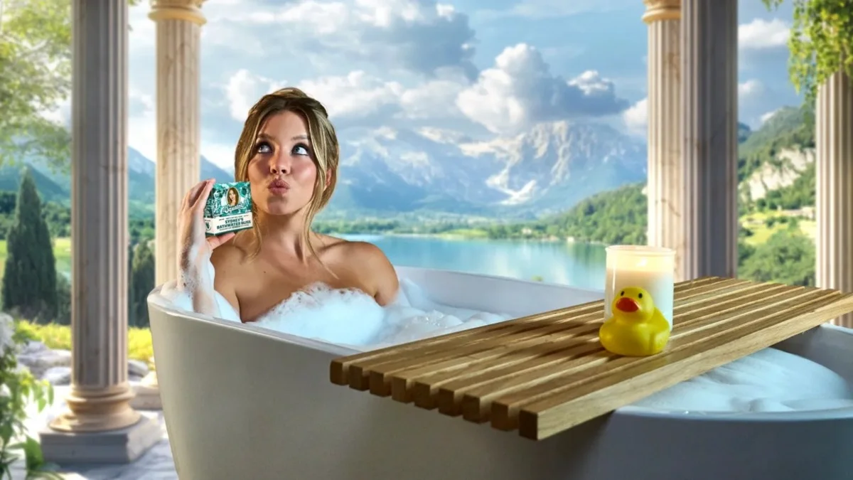 Обложка: кадр из рекламы мыла Sydney’s Bathwater Bliss