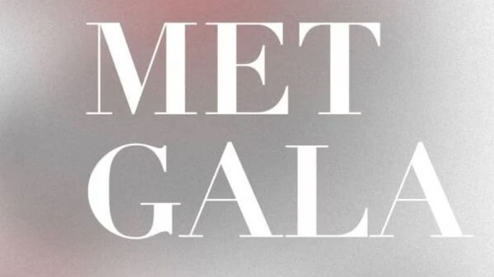 Обложка: логотип Met Gala