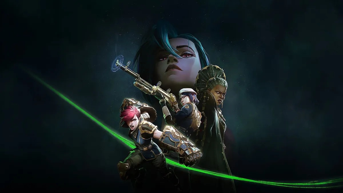 Обложка: постер мультсериала «Аркейн»