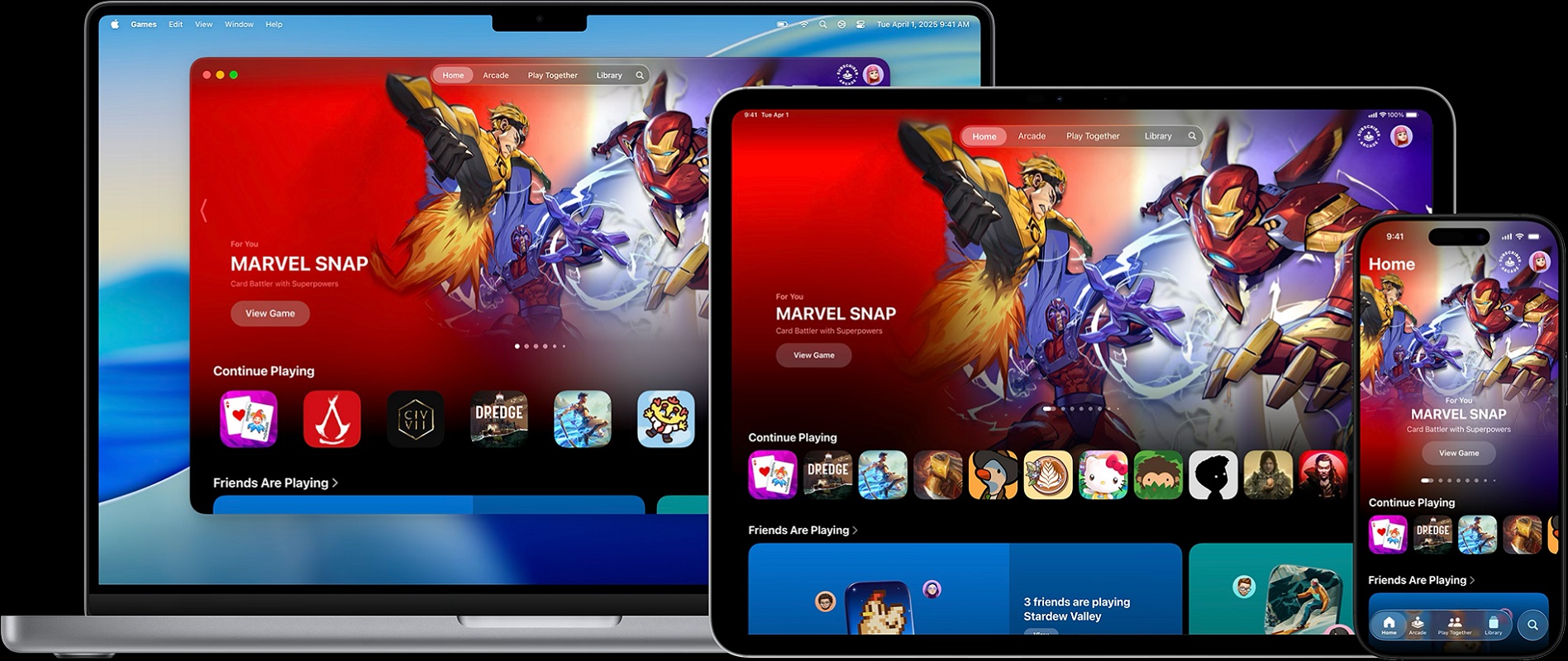 Apple презентовала новое игровое приложение для iPhone, iPad и Mac