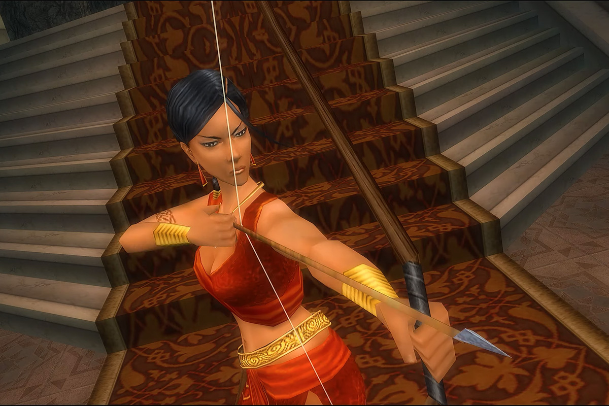 Модель преобразилась в Фару из оригинальной Prince of Persia: Sands of Time
