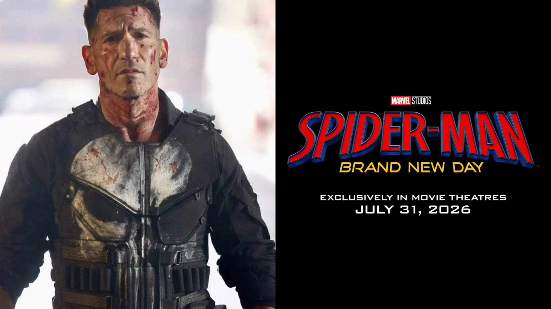 Обложка: Джон Бернтал, постер Spider-Man: Brand New Day