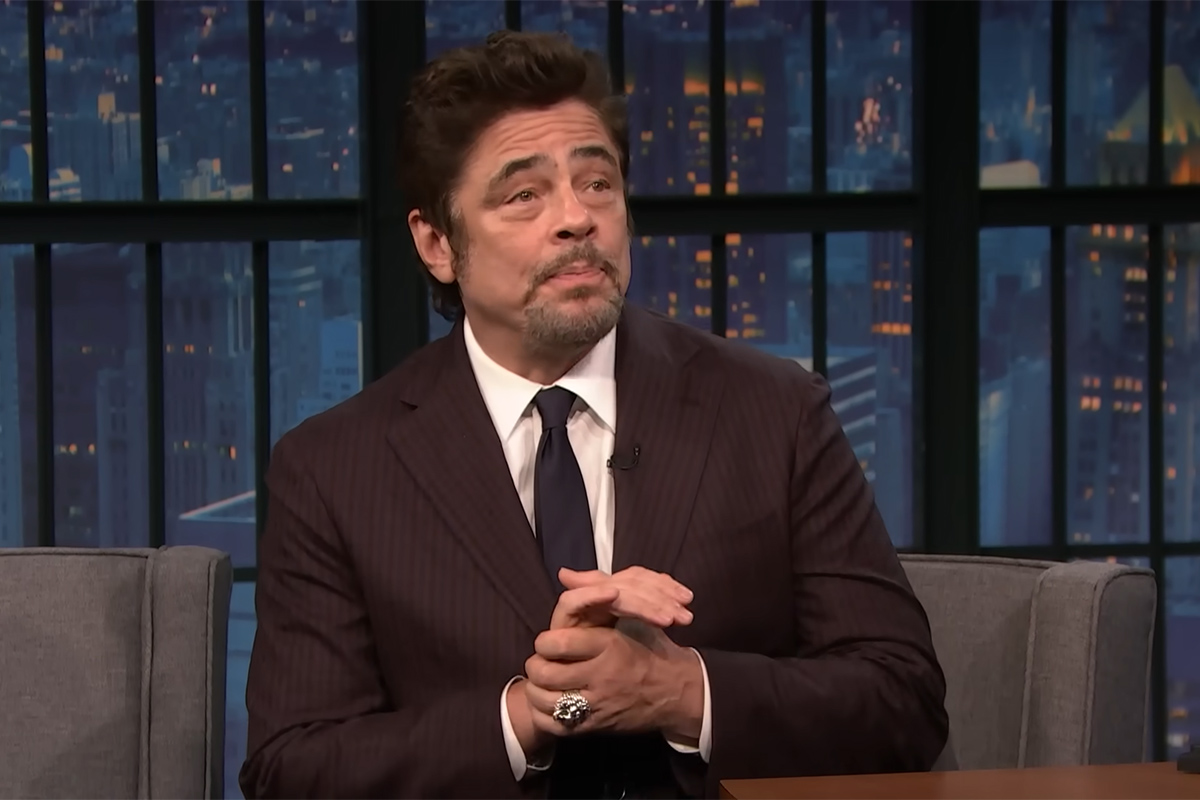 Обложка: Benicio del Toro Almost Got in Trouble with the TSA Over The Phoenician Scheme Script