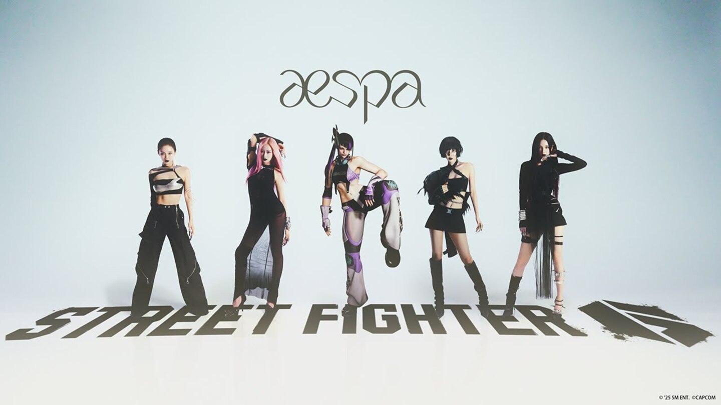 Street Fighter 6 получит коллаборацию с k-pop группой aespa и виртуальной певицей naevis