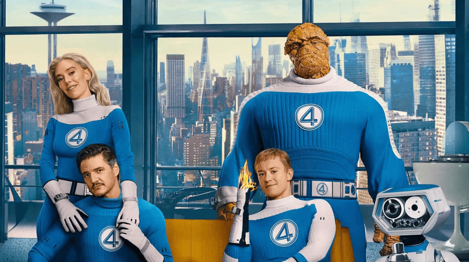 Обложка: "Фантастическая четверка: Первые шаги"