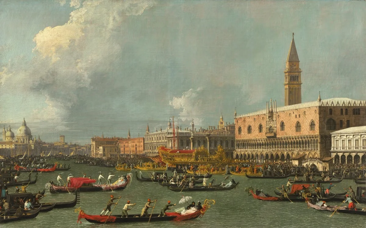 Обложка: «Венеция, возвращение Бучинторо в день Вознесения» Фото: Courtesy Christie's