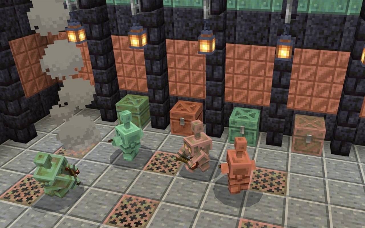Медный Голем — долгожданное дополнение к Minecraft - изображение обложка